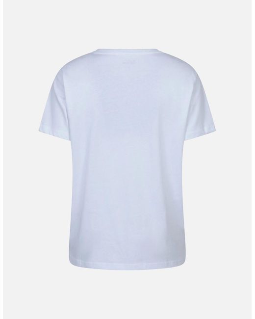 Mountain Warehouse Blue Ladies Oban Relaxed Fit Short-Sleeved T-Shirt