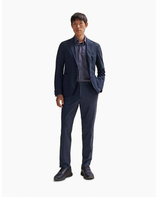 Boss Blue Genius J Cw Wg 241 Slim Fit Trousers for men