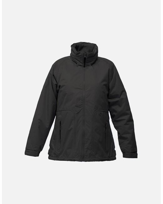 Regatta Black Ladies Waterproof Windproof Jacket (Fleece Lined)