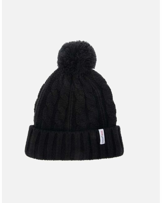 Farah Blue Rirola Knitted Beanie for men