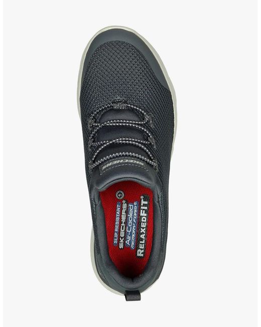 Skechers Blue Work 77281Ec Marsing