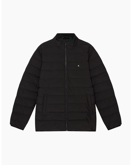 Ted Baker Black Quilted Lightweight Jacket for men
