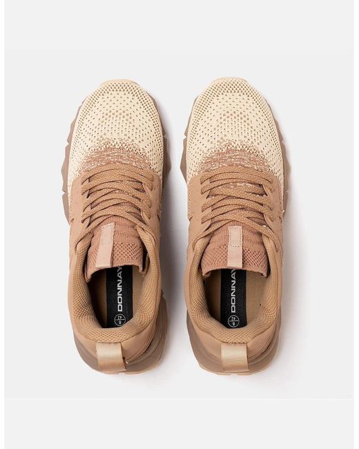 Donnay Brown Knit Runner for men