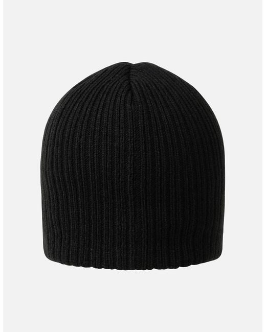 Trespass Black Stagger Knitted Beanie Hat for men
