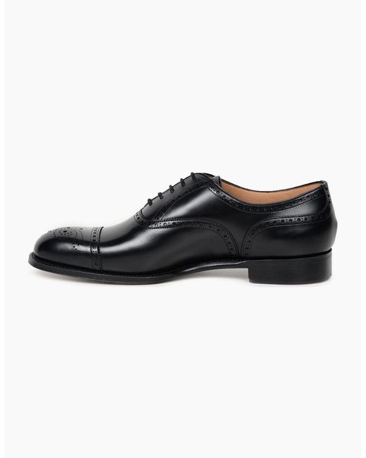 Cheaney Black Wilfred Formal Oxford Brogues for men