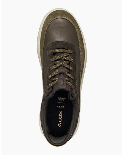 Geox Brown U Spherica Plus Trainers for men