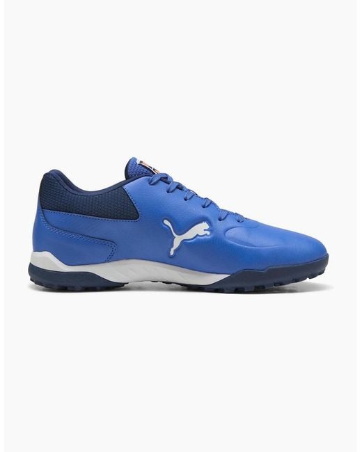 PUMA Blue Truco Iii Tt Astro Turf Football Boots for men