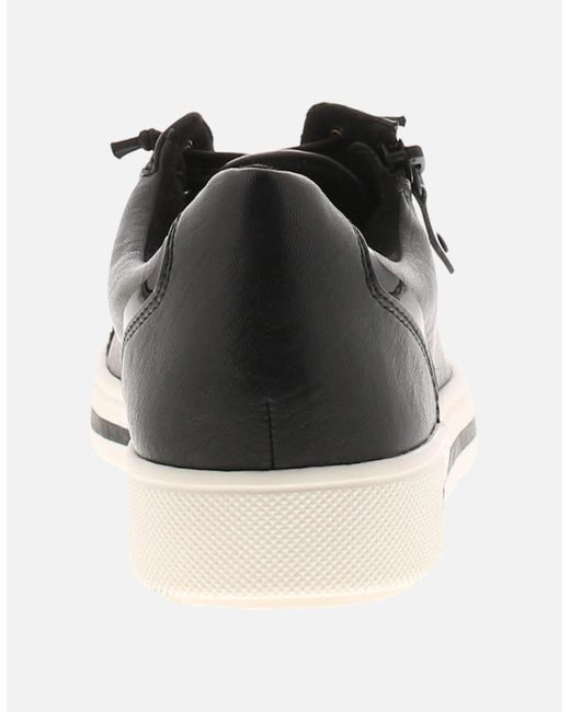 Jana Black Pumps Trainers Polly Lace Up Uk Size
