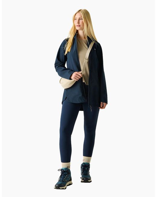 Regatta Blue Ladies Natalina Waterproof Jacket
