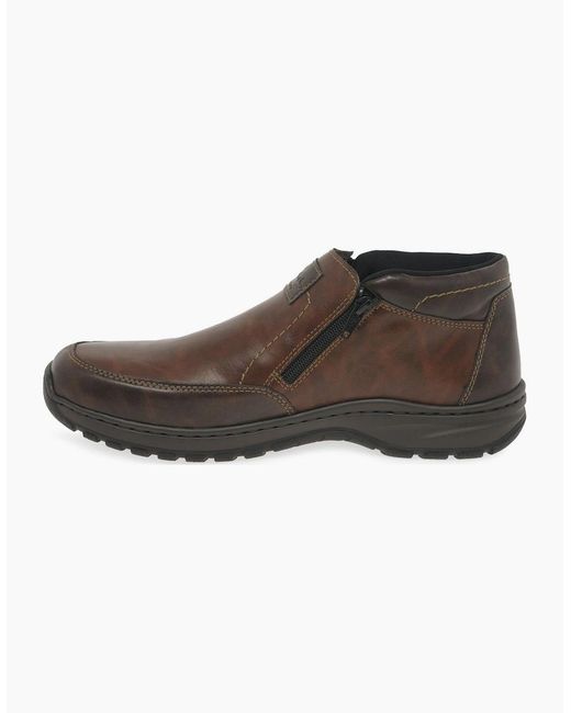 Rieker Brown Robbie Boots for men