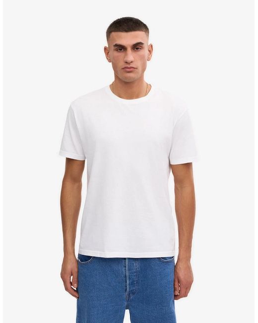 COLORFUL STANDARD White Classic Organic T-Shirt for men