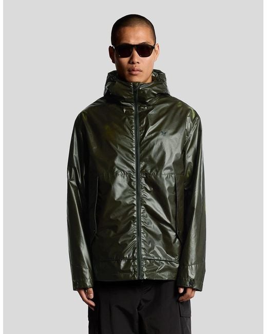 Lyle & Scott Black Heat Reactive Shell Jacket for men