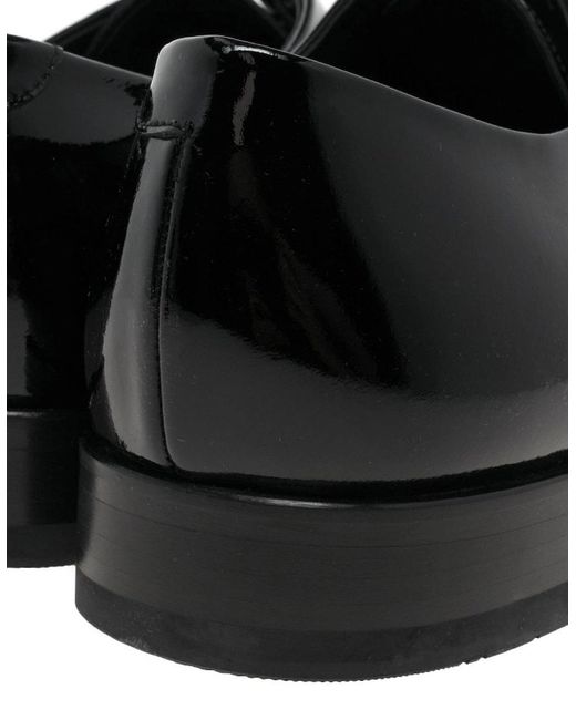 Loake Black Bow Formal Derby Shoes for men