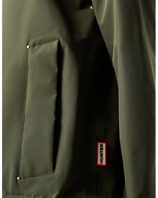 Hunter Green Original Lightweight Waterproof Rain Jacket