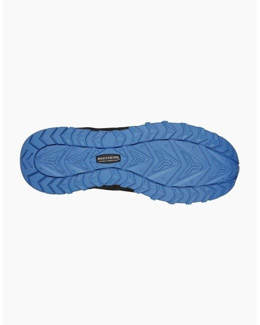 Skechers Blue Puxal Firmle Lce Up Safety Toe Work Boots for men