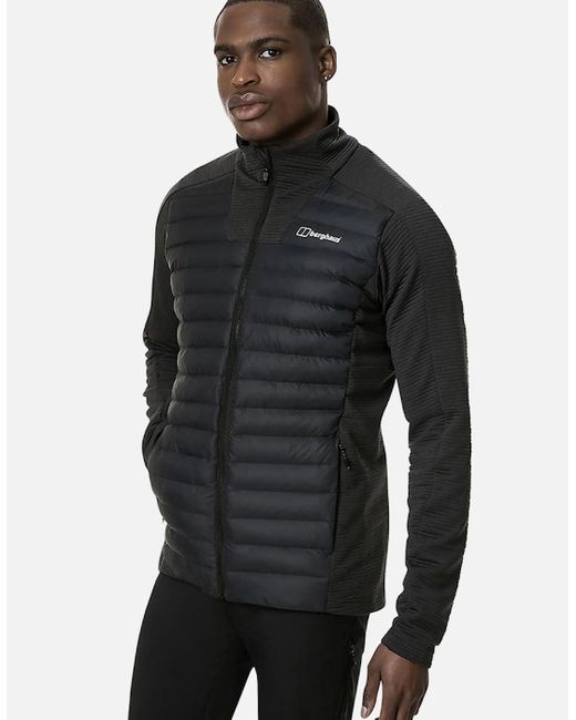 Berghaus Black Hottar Hybrid Insulated Jacket for men