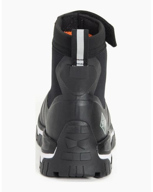 Muck Boot Black Apex Mid Zip Boots
