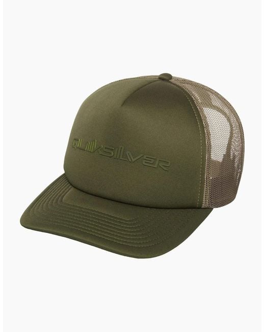 Quiksilver Green Omni Trucker Cap for men