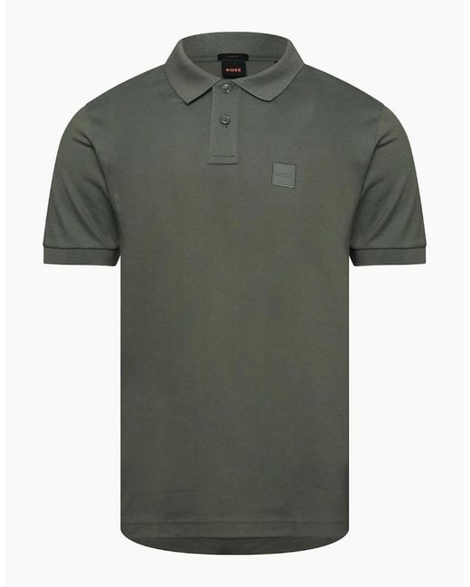 Boss Blue Passenger Short Sleeve Polo Shirt for men