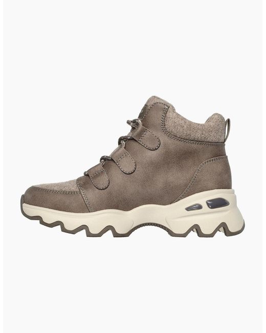 Skechers Gray Biglug Non Waterproof Walking Shoes