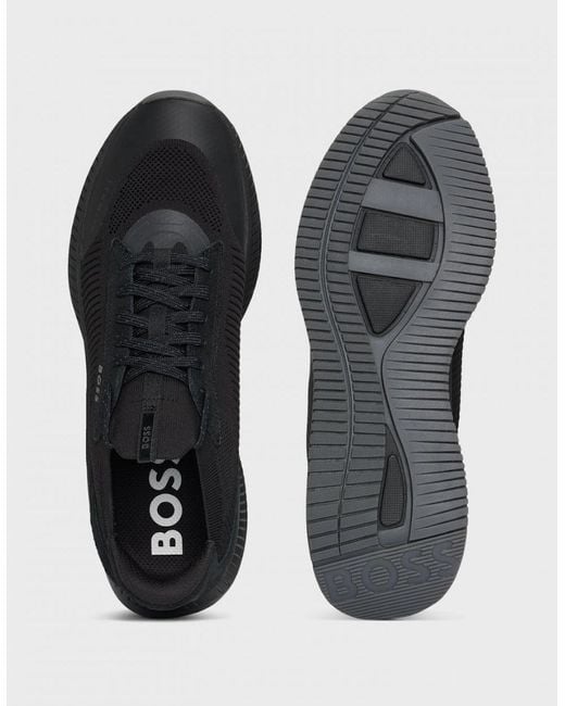 Boss Black Boss Ttnm Evo Trainers With Knitted Uppers for men