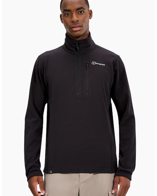 Berghaus Black Prism Half Zip Polartec Fleece for men