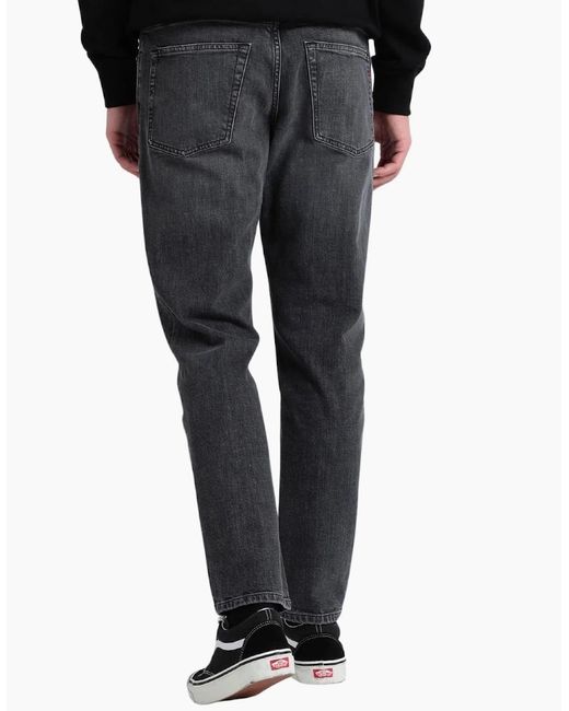 DIESEL Gray D-Fining Tapered Fit Wash Denim Jeans for men