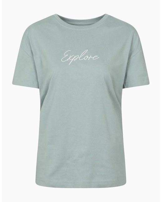 Mountain Warehouse Blue Ladies Explore T-Shirt
