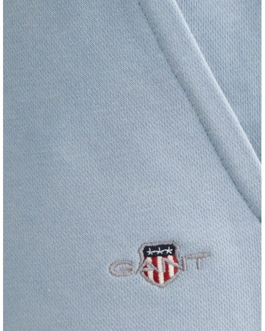 Gant Blue Shield Shorts Sweat Regular Fit Cotton for men