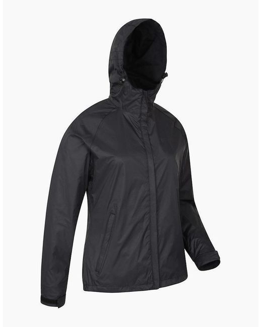 Mountain Warehouse Black Torrent Waterproof Jacket for men