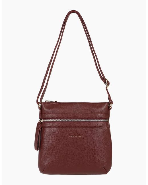 David Jones Brown Boat Ii Messenger Bag