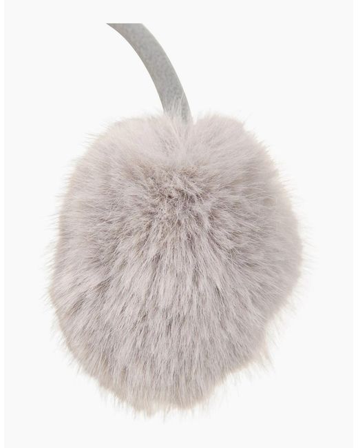Mountain Warehouse Gray Faux Fur Earmuffs