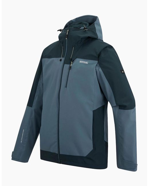 Regatta Blue Highton Iv Stretch Waterproof Jacket for men
