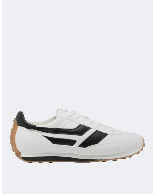 Tom Ford White Suede + Tech Fabric Mick Sneakers for men