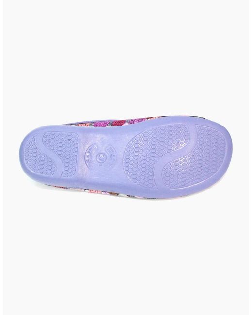Lunar Purple Magic Slippers