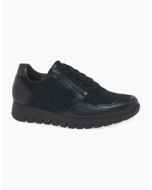 Gabor Black Willet Trainers