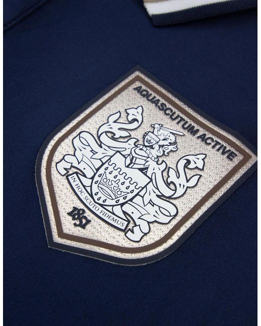 Aquascutum Blue Since 1851 Football Shirt 11 for men