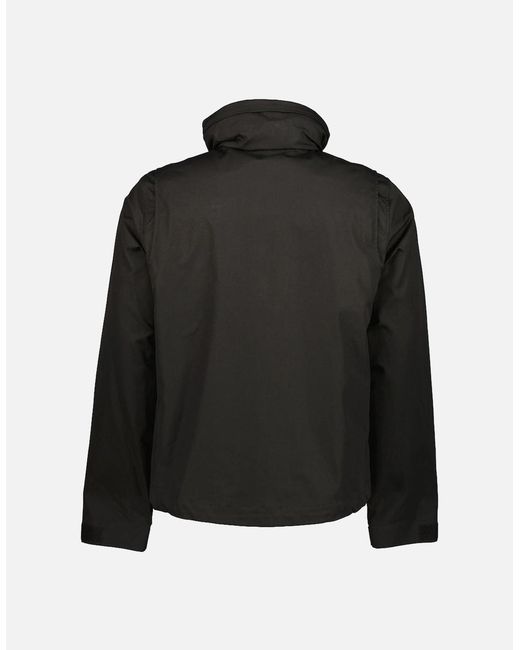 C P Company Black Metropolis Hyst Hooded Jacket for men