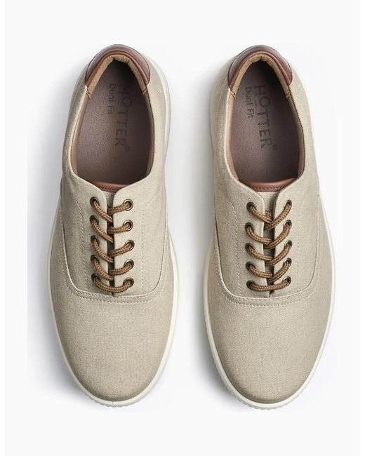 Hotter White Rowan Trainers for men