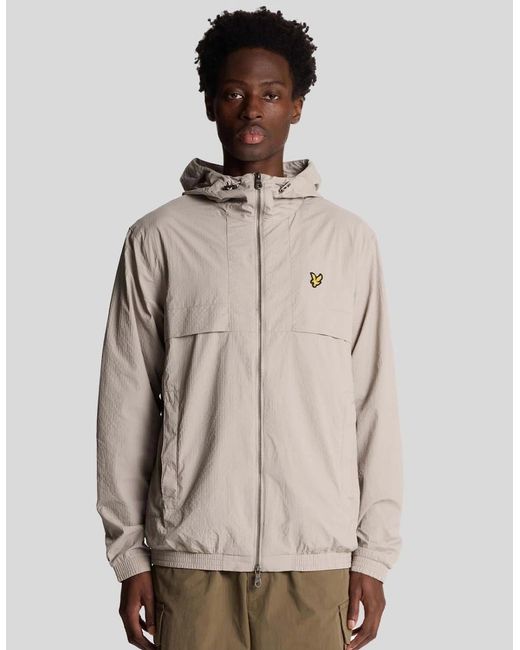 Lyle & Scott Natural Lightweight Ripstop Jacket for men