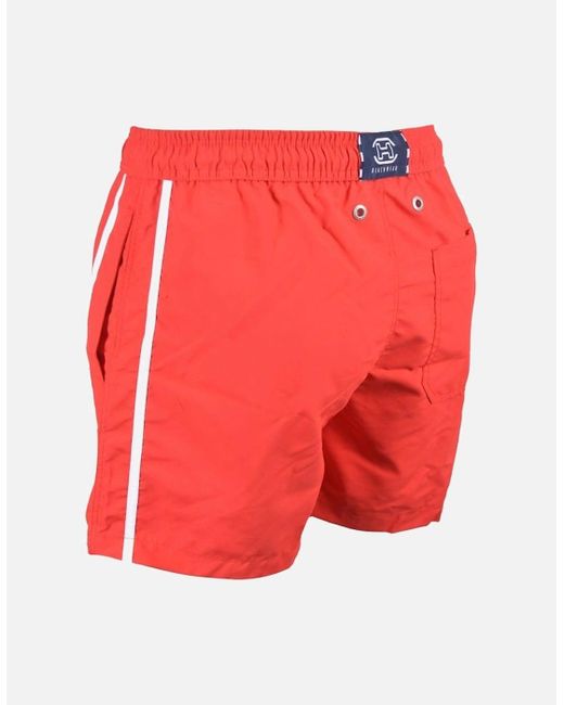 Hom Red Play The Game Winner Swim Shorts for men
