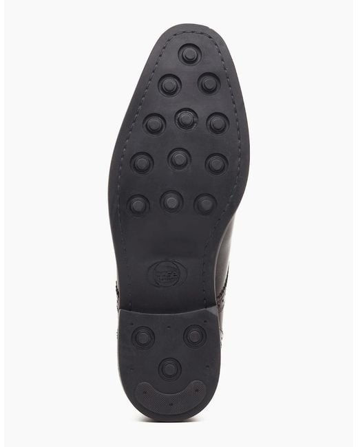 Base London Black London Eton Derby Shoes for men