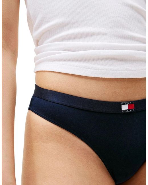 Tommy Hilfiger Red 3-Pack Heritage Badge Bikini Briefs