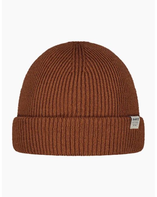 Barts Brown Kinyeti Short Comfy Beanie