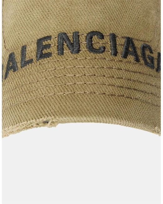 Balenciaga Natural Baseball Cap for men