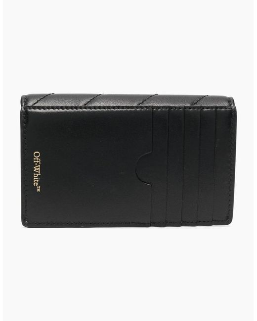 Off-White c/o Virgil Abloh Black Jackhammer Flat Card Case