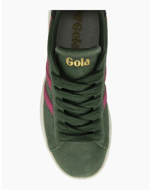 Gola Green Aztec Trainers