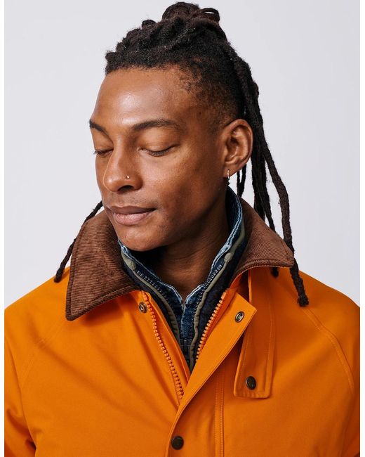 aubi Orange Derwent Jacket for men