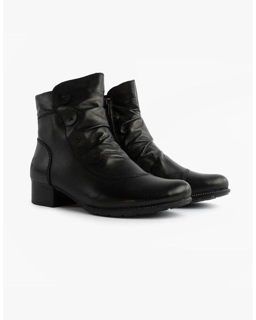 Rieker Black 78659-00 Boots