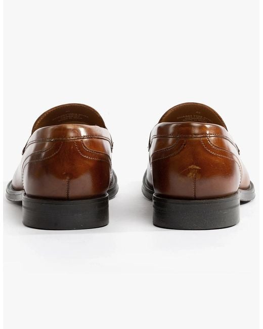 Base London Brown London Kennedy Shoes Burnt Tan for men